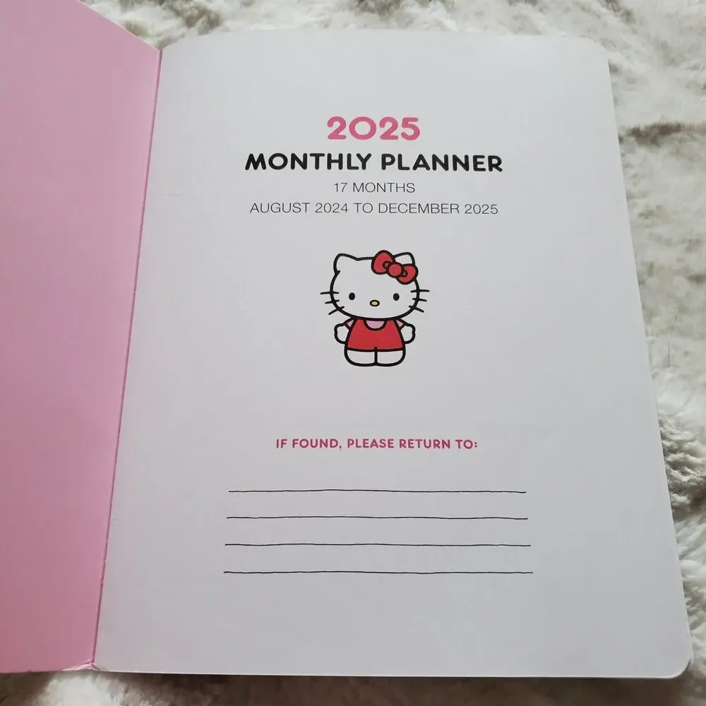 Sanrio Hello Kitty and Friends 2025 Planner